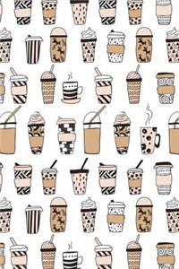 Coffee Lovers Journal Notebook