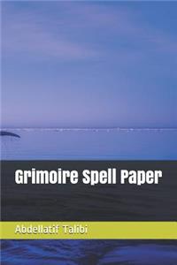Grimoire Spell Paper