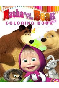 Masha and the Bear Coloring Book