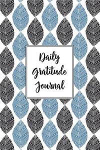 Gratitude Journal Abstract Leaves Pattern 3