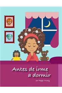 Antes de irme a dormir