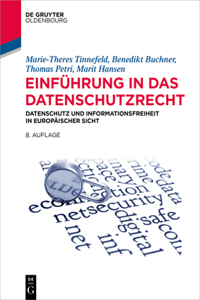 Einführung in Das Datenschutzrecht