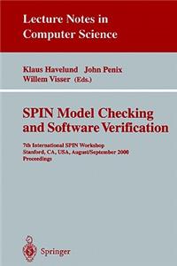 Spin Model Checking and Software Verification: 7th International Spin Workshop Stanford, Ca, Usa, August 30 - September 1, 2000 Proceedings