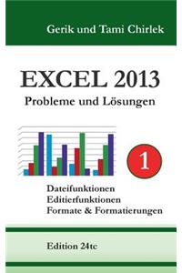 Excel 2013. Probleme und Lösungen. Band 1