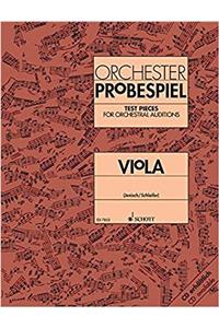 Orchester Probespiel Viola