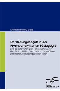 Bildungsbegriff in der Psychoanalytischen Pädagogik