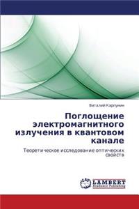 Pogloshchenie Elektromagnitnogo Izlucheniya V Kvantovom Kanale