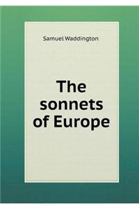 The Sonnets of Europe