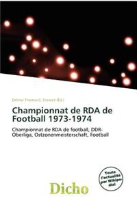Championnat de RDA de Football 1973-1974