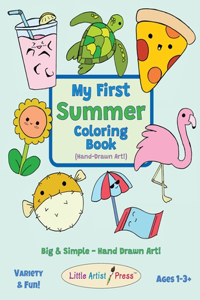 My First Summer Coloring Book (AI-Free)