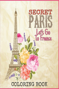 Secret Paris Coloring Book