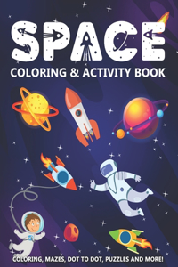 Space Coloring & Activity Book