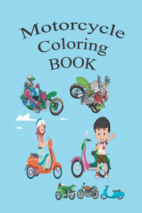 Motorcycle Coloring BOOK