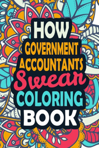 How Government Accountants Swear Coloring Book
