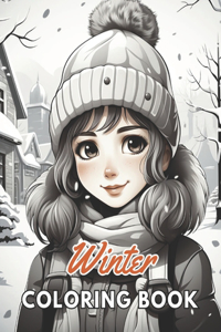 Winter Coloring Book for Kids
