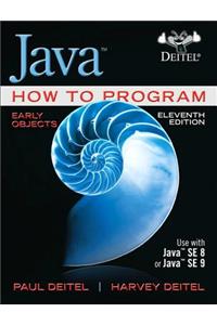 Java How to Program, Early Objects, Student Value Edition Plus Mylab Programming with Pearson Etext -- Access Card Pacakge