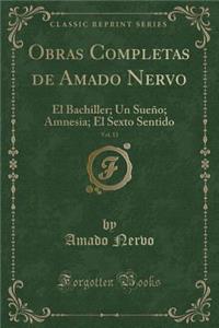 Obras Completas de Amado Nervo, Vol. 13