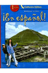 Â¡en EspaÃ±ol!: Student Edition Level 1 2004