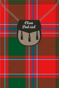 Clan Dalziel Tartan Journal/Notebook