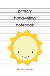 Primary Handwriting Notebook