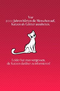Vor 2000 Jahren hörte der Mensch auf, Katzen als Götter anzubeten.