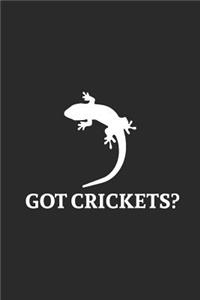 Got Crickets?: Geckos Notebook, Dotted Bullet (6 x 9 - 120 pages) Animal Themed Notebook for Daily Journal, Diary, and Gift