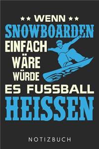 Wenn Snowboarden Einfach Wäre