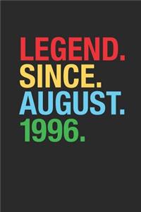 Legend Since August 1996