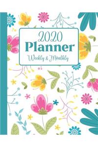 2020 Weekly & Monthly Planner