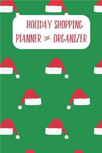 Holiday Shopping Planner and Organizer