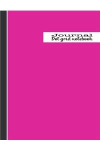 Dot grid notebook journal