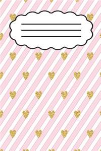 Notebook With Hearts