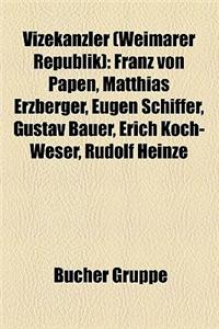 Vizekanzler (Weimarer Republik)