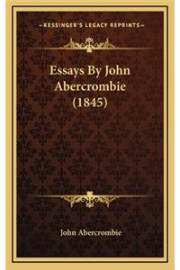Essays by John Abercrombie (1845)
