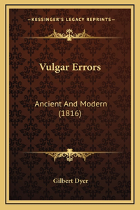 Vulgar Errors
