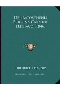 De Eratosthenis Erigona Carmine Elegiaco (1846)