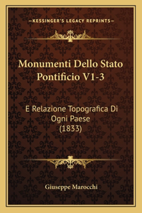 Monumenti Dello Stato Pontificio V1-3