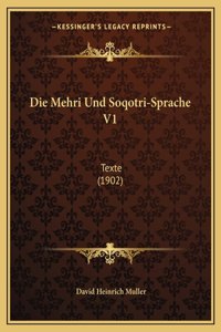 Mehri Und Soqotri-Sprache V1