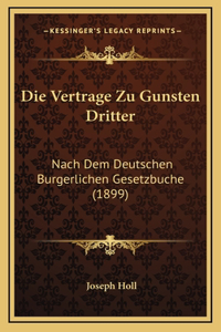 Die Vertrage Zu Gunsten Dritter