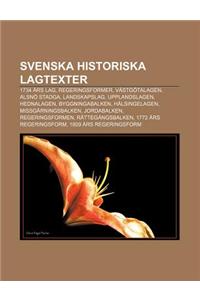 Svenska Historiska Lagtexter