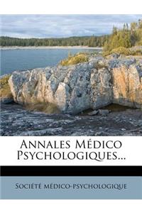 Annales Médico Psychologiques...