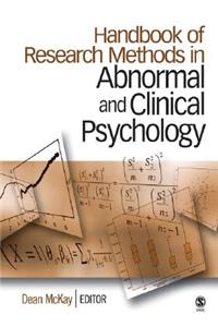 Handbook of Research Methods in Abnormal and Clinical Psychology