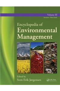 Encyclopedia of Environmental Management - Volume 3