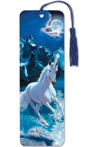 Unicorn 3-D Bookmark