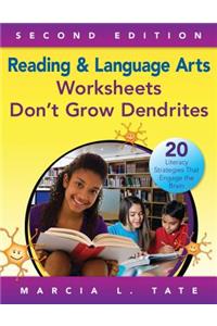 Reading and Language Arts Worksheets Don't Grow Dendrites