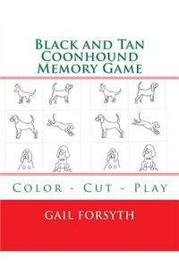 Black and Tan Coonhound Memory Game