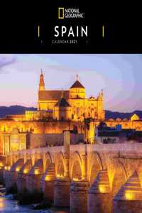 SPAIN NATIONAL GEOGRAPHIC SQUARE WALL CA