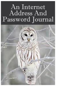 An Internet Address and Password Journal