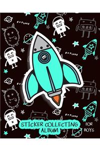 Sticker Collecting Album For Boys