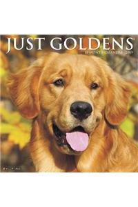 Just Goldens 2019 Wall Calendar (Dog Breed Calendar)